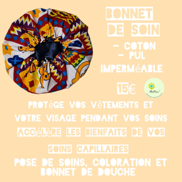 Bonnet de soin capillaire