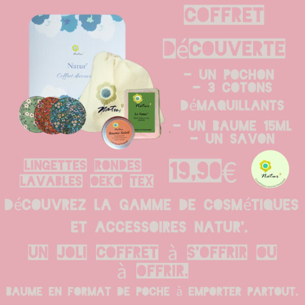 Coffret Découverte Natur' Tout types de peaux