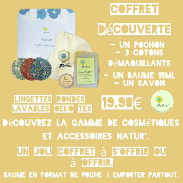 Coffret découverte Natur' peaux sèches