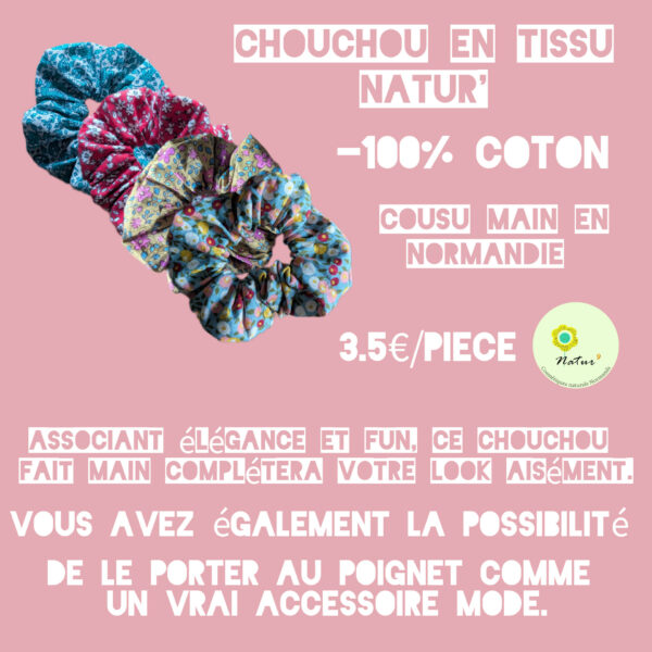 Chouchou en tissu